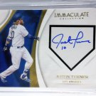 Justin Turner /25 Auto 2017 Immaculate Collection Autographs #hps-jt Dodgers