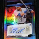 Edwin Rios RC Auto 2020 Panini Donruss Signatures #SS-ER Dodgers
