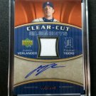 Justin Verlander Auto 2007 UD Elements Clear Cut Autographs #CCE-JV Astros