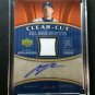 Justin Verlander Auto 2007 UD Elements Clear Cut Autographs #CCE-JV Astros