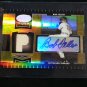 Bob Feller Auto /50 Leaf Certified Cuts Autographed Jersey #229 Indians, HOF