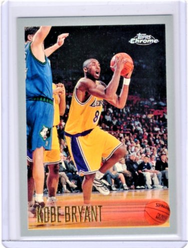 Kobe Bryant RC 1996-97 Topps Chrome RP Rookie #138 Lakers HOF Novelty