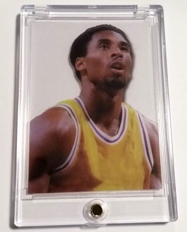 Kobe Bryant  1998 Edge Game Ball Series Print Proof - Pre-production Acetate