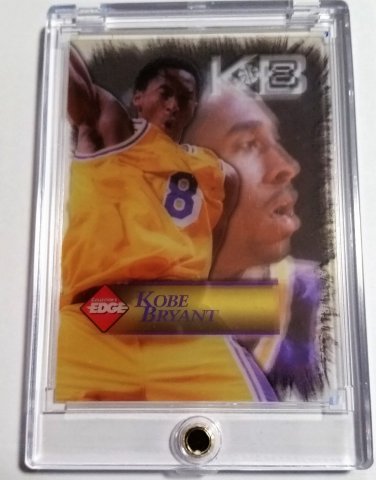 Kobe Bryant  1998 Edge Game Ball Series Print Proof - Pre-production Acetate