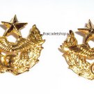 WING 4 AIR FORCE BASE, ROYAL THAI AIR FORCE METAL BADGE PIN BRANCH INSIGNIA