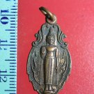 FLA01-ppppuuu Buddha Buddhist Success Coin Talisman Thai Amulet Pendant Thailand