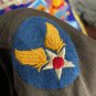 WW2 US Army Air Core Dress Jacket Vtg WWII 9th Airforce Pins