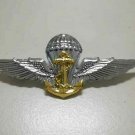 Royal Thai Navy Tower Wings Badge Pin Original Item Militaria