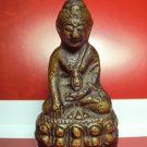Phra Kring Old Thai China Buddha Metal Southeast Asia collectible Very Rare