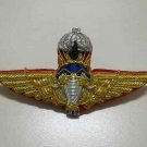 Parachutist Airborne Thai Army Wings Badge Pin Original Item