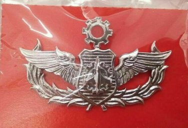 Senior Class DEGREE ENGINEER THAI AIR FORCE METAL Militaria BADGE PIN
