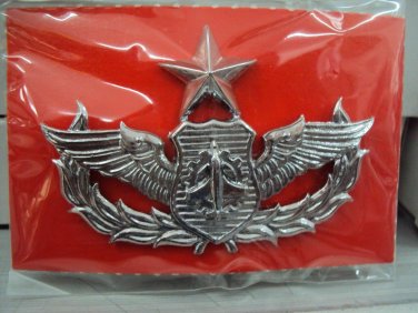 Senior Class DEGREE ENGINEER THAI AIR FORCE METAL WING BADGE PIN