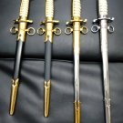 Police Cadet, Air Force Cadet, Chulachomklao, Naval Dagger Sword Knife Lot of 4