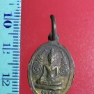 FLA01-kyrrert Buddha Buddhist Success Coin Talisman Thai Amulet Pendant Thailand