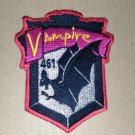 Vampire 461 SQDN. Wing 46 Royal Thai Air Force Militaria Patch