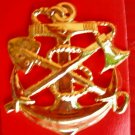Royal Thai army of Engineer corps Soldier metal BADGE PIN