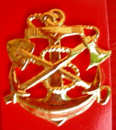Royal Thai army of Engineer corps Soldier metal BADGE PIN