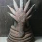 13.6" Snake Naga Thailand Art Buddha Statue Antique Rare