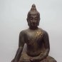 8.5" MAGIC SPIRIT OLD BRONZE PHRA CHIANG SAN BUDDHA STATUE THAILAN RARE