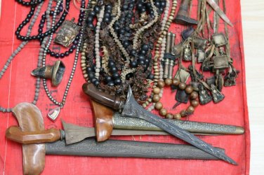 Shaman Knife Kriss Snake Rare Thai Amulet Charm Protect Anti Black Magic Lot
