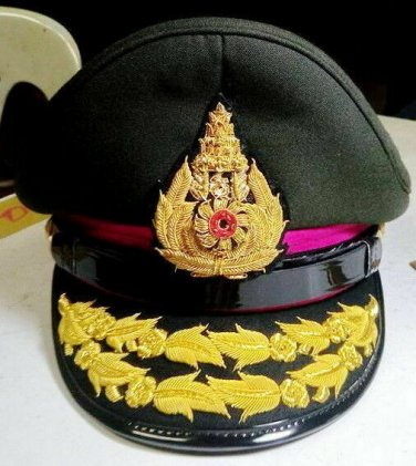 Royal Thai Army cap, hat Soldier For General, Gen. Thailand Military RTA