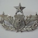 Senior Thai Air Force Badge Fire Brigade Pin Metal Pin Collectible Militaria