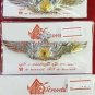Pilot Wing Royal Thai Army Metal Badge Pin Rare Militaria lots 3 items