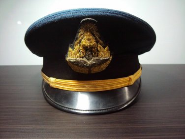 [New] Royal Thai Air Force cap, hat Soldier hat For Commissioned officer RTAF.