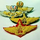 4 Wings Honorary Class Thai air force Airborne Freefaller Parachutist Handmade