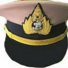 Royal Thai Navy Officer Cap Uniform Naval Soldier Thailand Military Hat Original