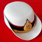 Thai Army Officer Cap White Colonel Uniform Captain Women Soldier Military