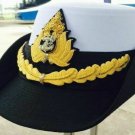 [New] Royal Thai Navy cap, hat Soldier Rear Admiral, Vice Admiral RTN Women