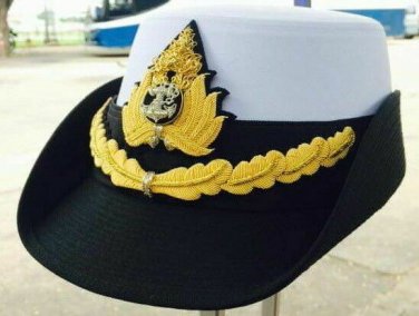 [New] Royal Thai Navy cap, hat Soldier Rear Admiral, Vice Admiral RTN Women