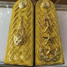 Lieutenant General ROYAL THAI ARMY RANK SHOULDER BOARDS EPAULETTE RTA RANK