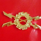 Royal Thai army of Signal Soldier metal BADGE PIN