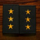 1 Pair, Captain Rank Royal Thai army corps Soldier Shoulder Boards Fabric Pair