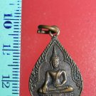 FLA01-ldddddo Buddha Buddhist Success Coin Talisman Thai Amulet Pendant Thailand