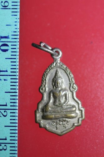 FLA02-,,,,ppp Buddha Buddhist Success Coin Talisman Thai Amulet Pendant Thailand