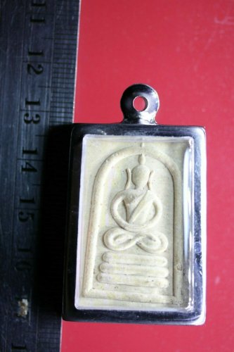 S11-Phra Somdej Wat Back Yantra Buddhist Talisman Thai Amulet Pendant Magic