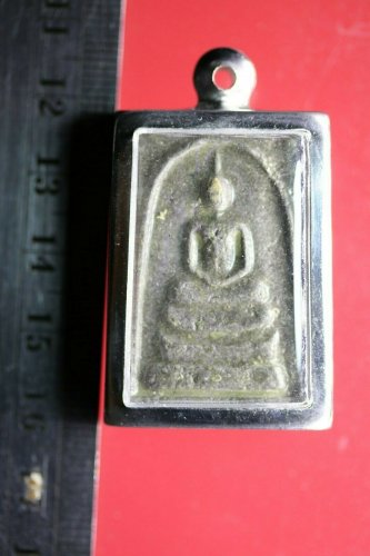 S11-Phra Somdej Black Rare Buddhist Talisman Thai Amulet Pendant Magic