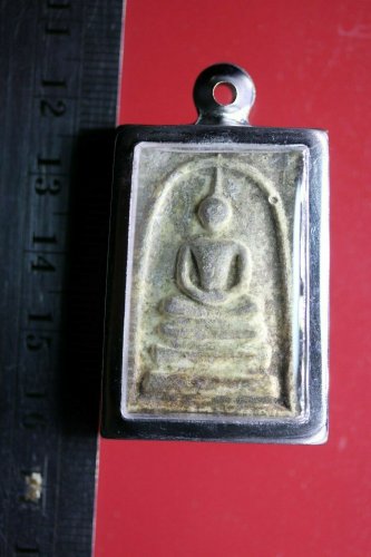 S11-Phra Somdej Back Rouesree Rare Buddhist Talisman Thai Amulet Pendant Magic