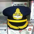 [New] Royal Thai Air Force cap Soldier hat For Group Captain RTAF Blue.