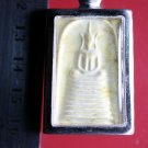 S06-Phra Somdej Back King RAMA5 Buddhist Talisman Thai Amulet Pendant Magic