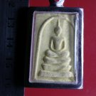 S12-Phra Somdej Vintage Rare Yantra Buddhist Talisman Thai Amulet Pendant Magic