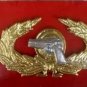 Royal Thai Army 3rd Class infantry Pistol Badge Royal Thai infantry Pistol Metal