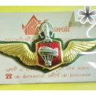 BalloonThai Army Corps regimental gilded lapel pin badge Militaria Surplus Medal