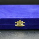 Empty shoulder boards boxes in colors Blue Thai Army Rank Collectibles Militaria