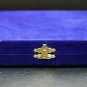 Empty shoulder boards boxes in colors Blue Thai Army Rank Collectibles Militaria