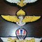 Marine Parachutist Wings and Honorary Thai air force Sillver Color Handmade