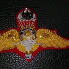 Master Parachutist Airborne Thai Army Wings Badge Handmade Back Magnet Rare